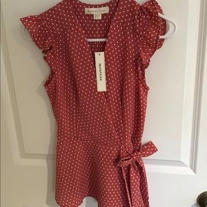 2 STYLISH SUMMER TOPS 1 TANK AND 1 PEPLUM